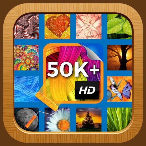 50000+ Wallpapers HD - Customize Home Screen with Cool Pictures and Backgrounds icon