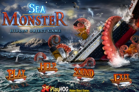 Sea Monster Hidden Object Game screenshot 3