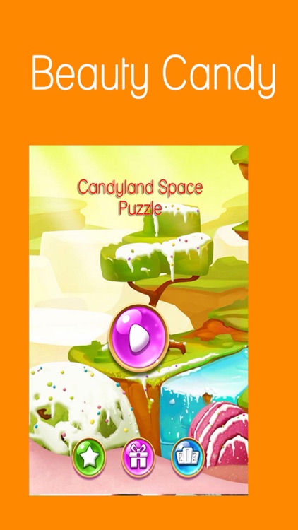 Candyland Space Puzzle - Match3 Puzzle Candy