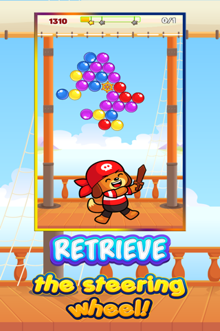 Cannonball Candies - Help Pirate Bear Shoot and Recover his Treasure screenshot 3
