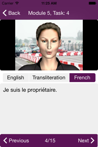 Headstart2 French Military Phrases screenshot 3