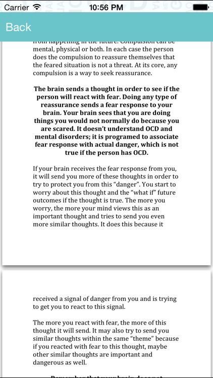 OCD and Mindfulness.