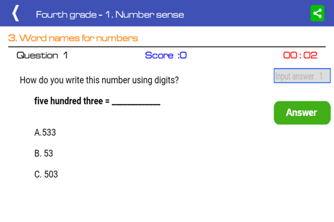 Math fourth grade screenshot 3