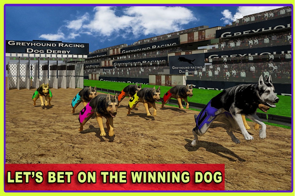 Race Dog Racer Simulator 2016 – Virtual Racing Championship with Real Police Dogs screenshot 2