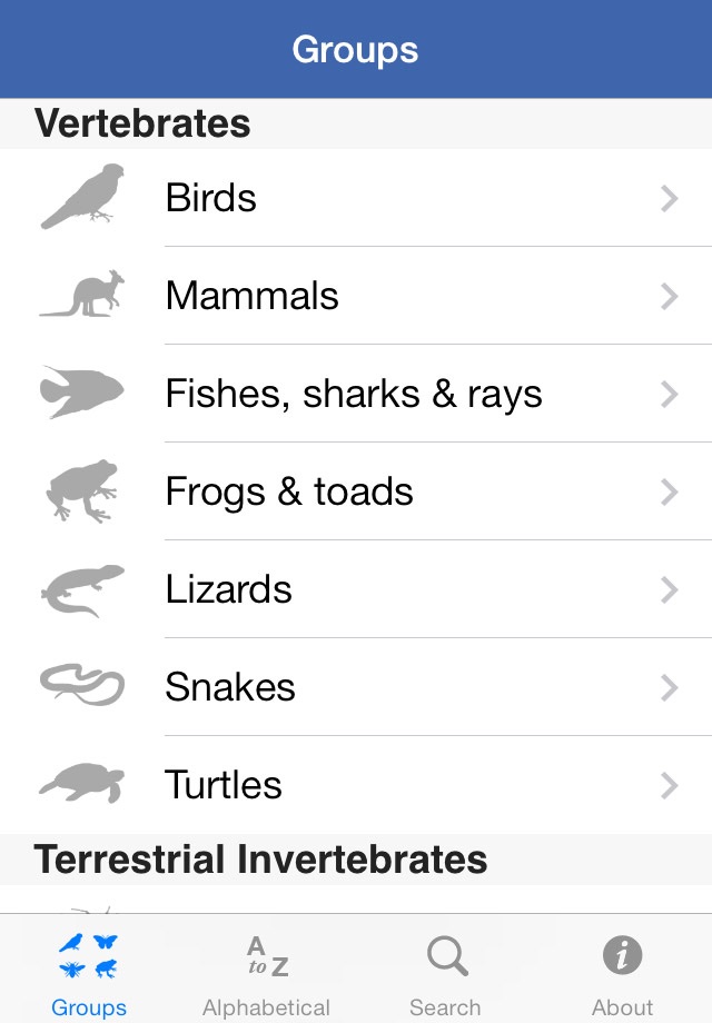 Field Guide to NSW Fauna screenshot 2