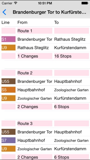 Berlin Subway Route Planner(圖2)-速報App