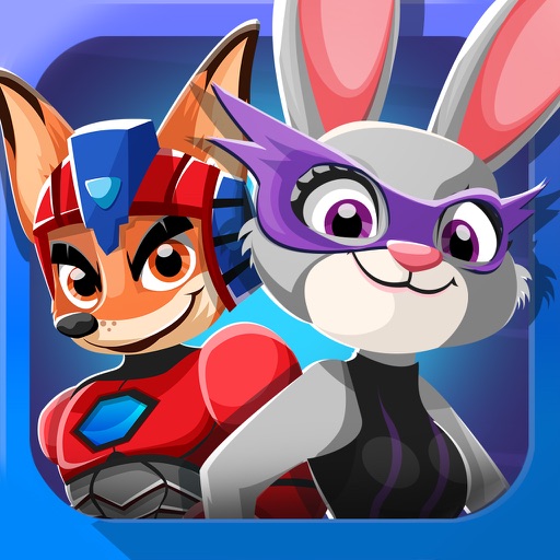 Super Hero Pets Rush Escape Story – The Rope Swing Games for Free icon