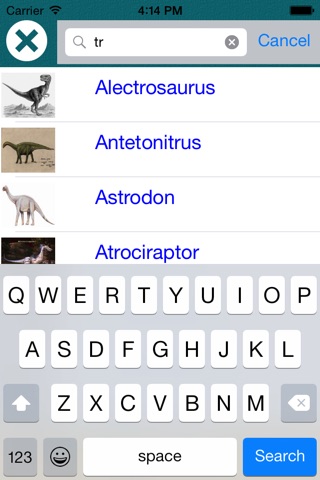 Dinosaur Dictionary - All Information About A-Z Dino Races screenshot 3