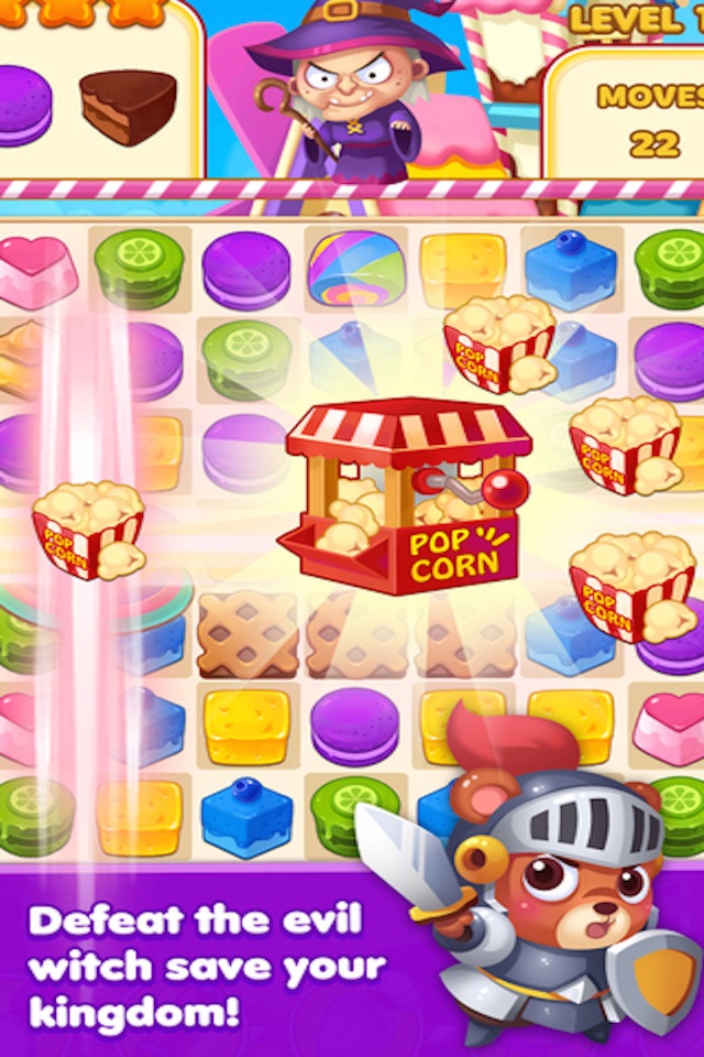 Cake Crush - 3 match puzzle jolly splash game screenshot 4