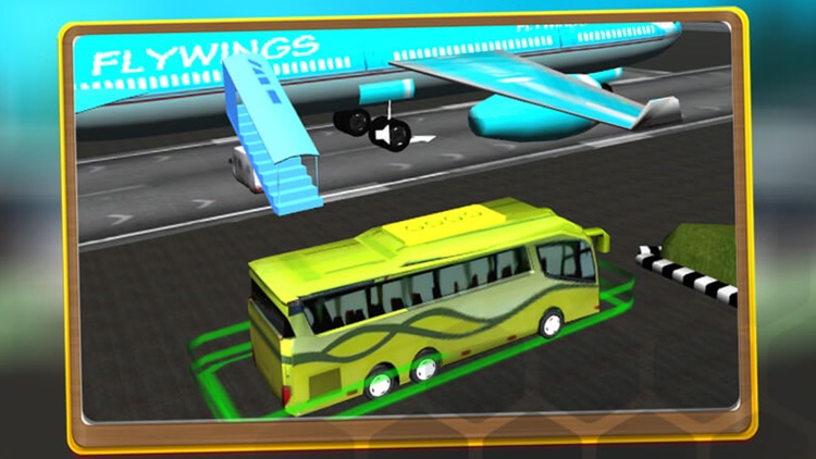 3D Airport Bus Parking screenshot-4
