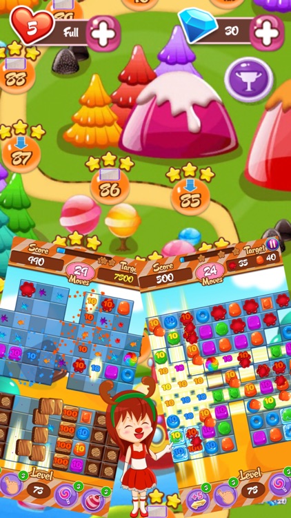 Jelly Crush Story screenshot-4