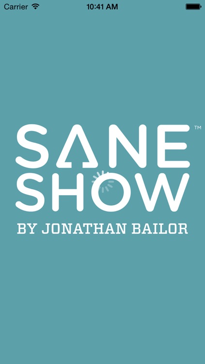 SANE Show with Jonathan Bailor