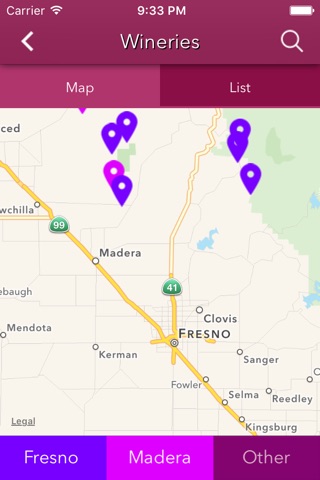 Central Valley Wines screenshot 2