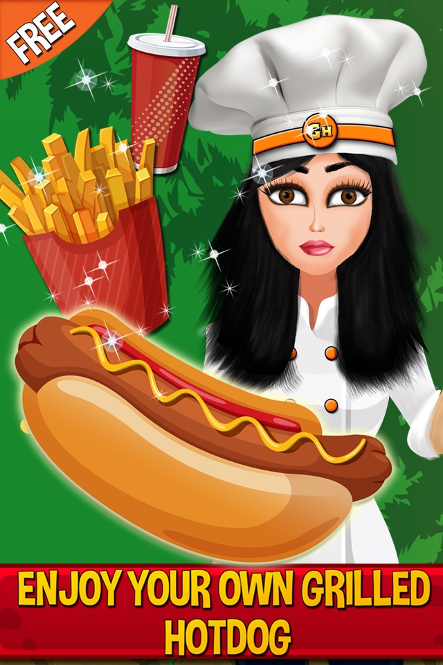 Hotdog Maker- Free fast food games for kids,girls & boys screenshot 4