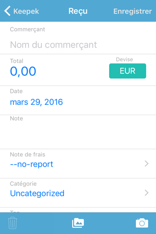 Keepek - Expense Reporting screenshot 2