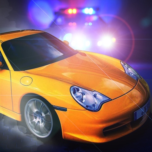 Police Chase Getaway Rush: Urban Auto Bandit Escape Race Pro Icon