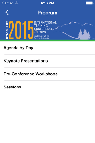 IPMA-HR Events App screenshot 4