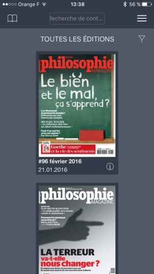 Philosophie magazine(圖1)-速報App