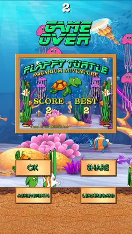 Game screenshot Flappy Turtle Aquarium Adventure hack