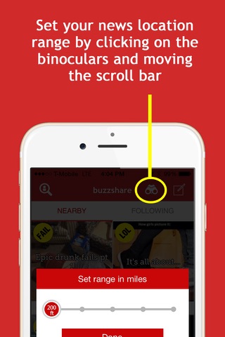 Buzzshare community app to find local events, share live news & entertainment posts screenshot 2