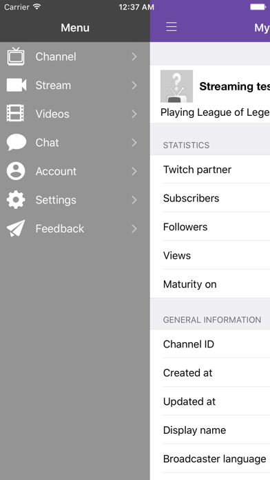 How to cancel & delete Mobile Streaming for Twitch from iphone & ipad 3