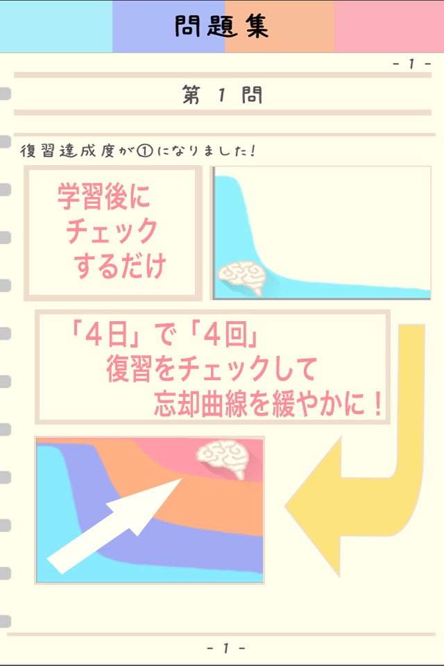 復習管理ノート ~効率的な復習~ screenshot 2