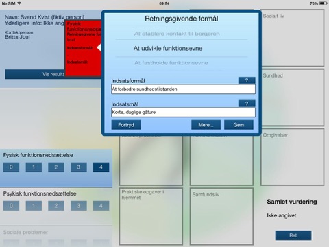 Metodehjulet screenshot 3