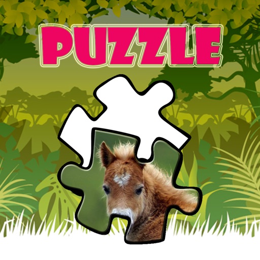 Farm Animals Jigsaw Puzzles For Kids Icon