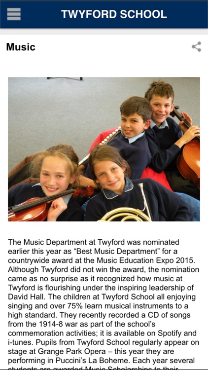 Twyford School - An Independent Day and Boarding School for boys and girls aged 3 - 13 screenshot-3