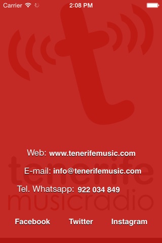 Tenerife Music Radio screenshot 2