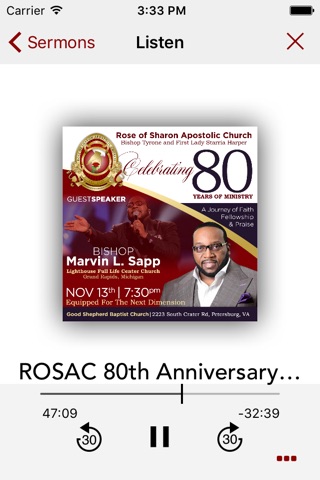 ROSAC Fellowship screenshot 2