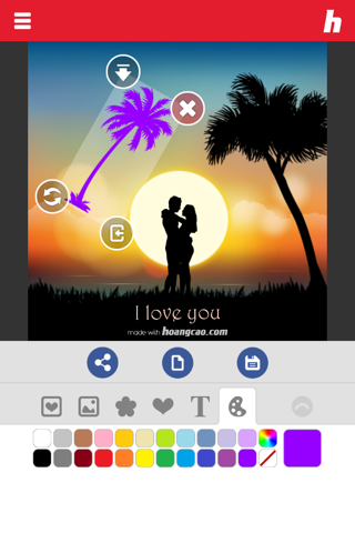 Valentine’s Day Card Maker screenshot 4