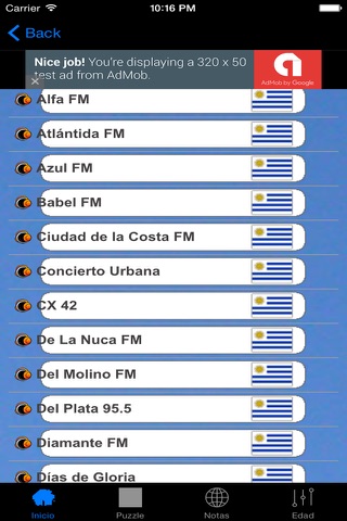Radios del Uruguay Online - Radios Uruguayas screenshot 4
