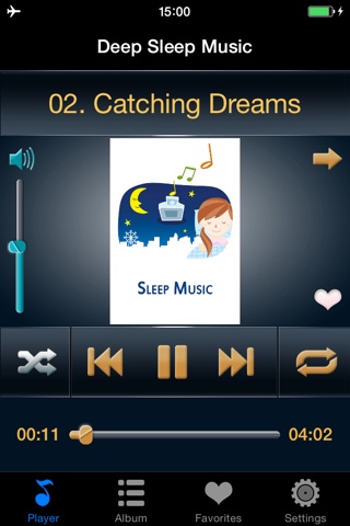 deep sleep music & relaxing sounds free HD - have a nice dream screenshot 2