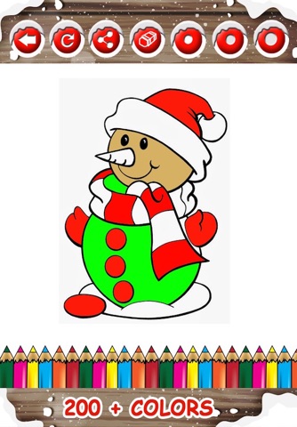 Christmas Drawing Pad - Snowman screenshot 2