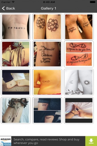 Friendship Tattoos screenshot 2