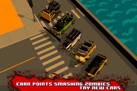Zombie Smashy Death Race 3D Full screenshot 3