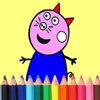 Coloring For Kids Enjoy Color Box Peppa Edition