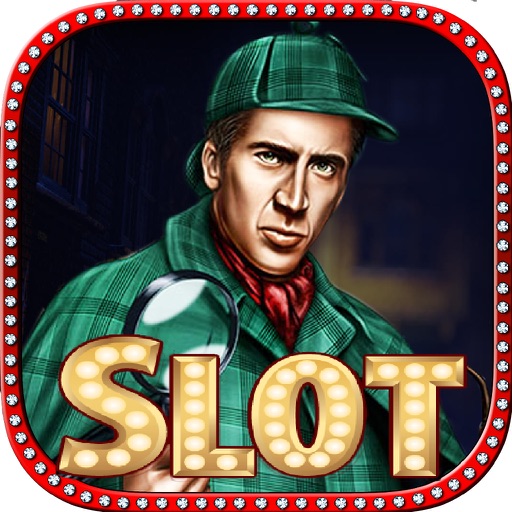 Detective Slots - Free Mega Jackpots With Bouns lottery Gambling Games Icon