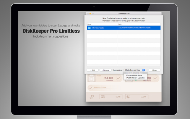 ‎DiskKeeper Pro: advanced Cleaner & Uninstaller Screenshot