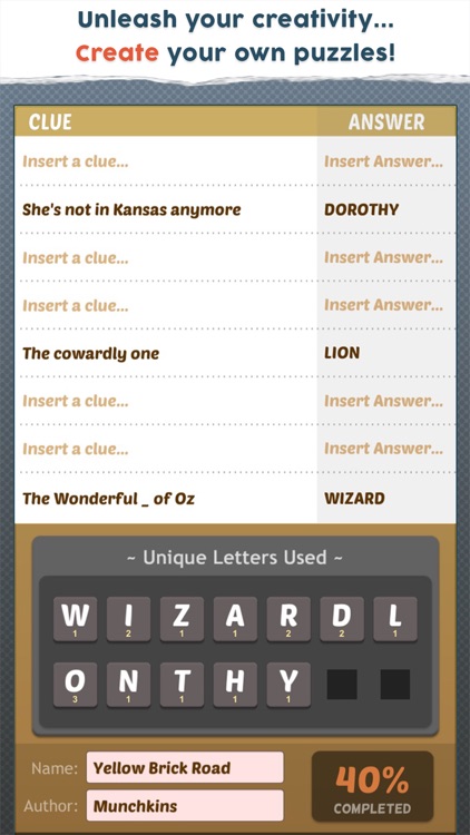 Clue Word