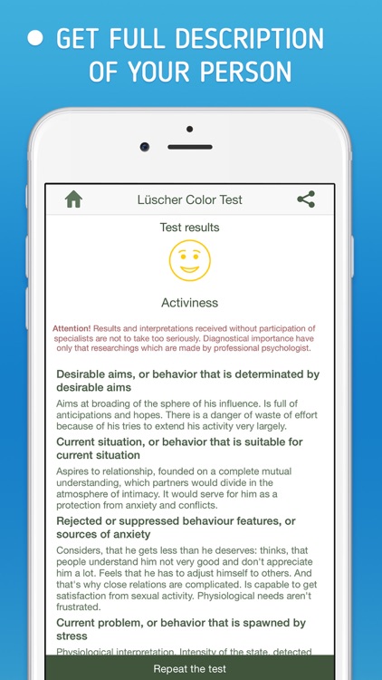 Lüscher Color Test Pro