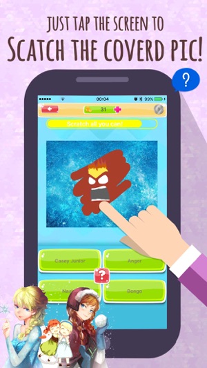 Junior Quiz : Scratch Guess Snow Blur for Movie TV Cartoon C(圖3)-速報App