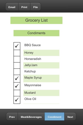 Grocery Planner screenshot 4