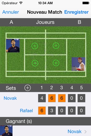 Tennis Player screenshot 2