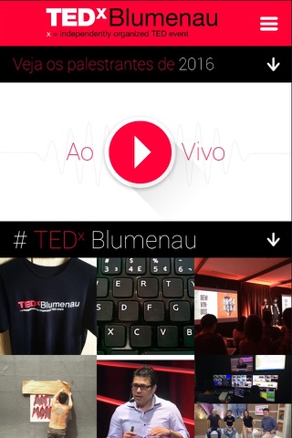 TEDx Blumenau 2016 screenshot 2