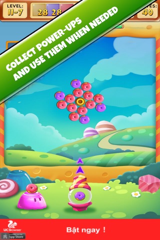 Happy Bubble Candy Puzzle Quest screenshot 2