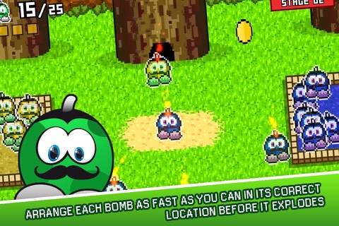 Retro Pixel Bomb screenshot 2