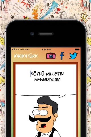 Karikatürk : Türk işi komik karikatür oluşturma screenshot 2