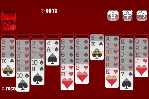 Spider Solitaire 4 Suit - Do you think you good at this game? screenshot 3